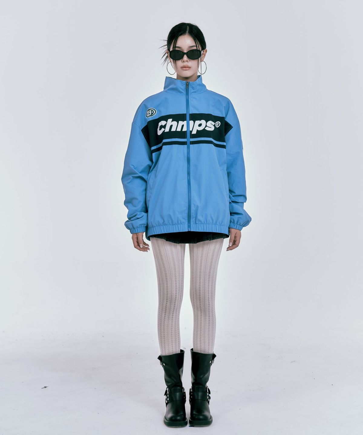 본챔스(BORN CHAMPS) 익스플로어 바람막이 자켓 B24FT01BL