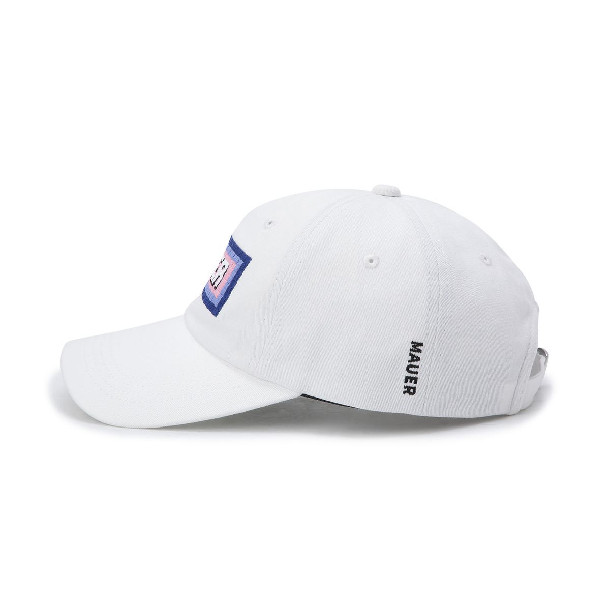 마우어(MAUER) MAUER EMBROIDED CAP 01_WH