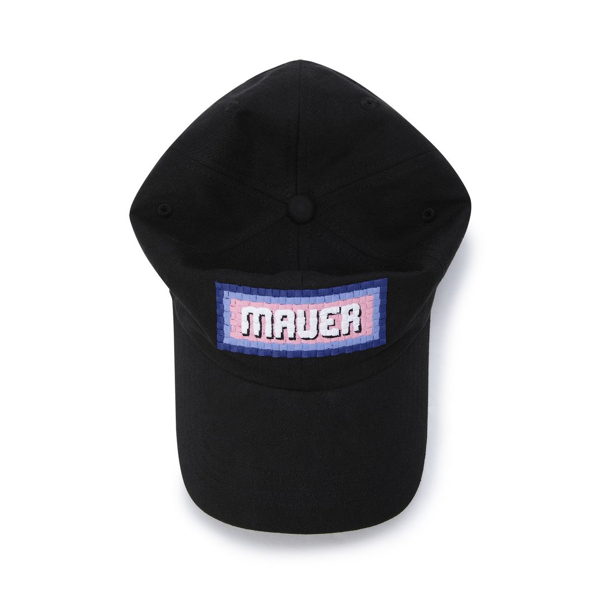 마우어(MAUER) MAUER EMBROIDED CAP 01_BK