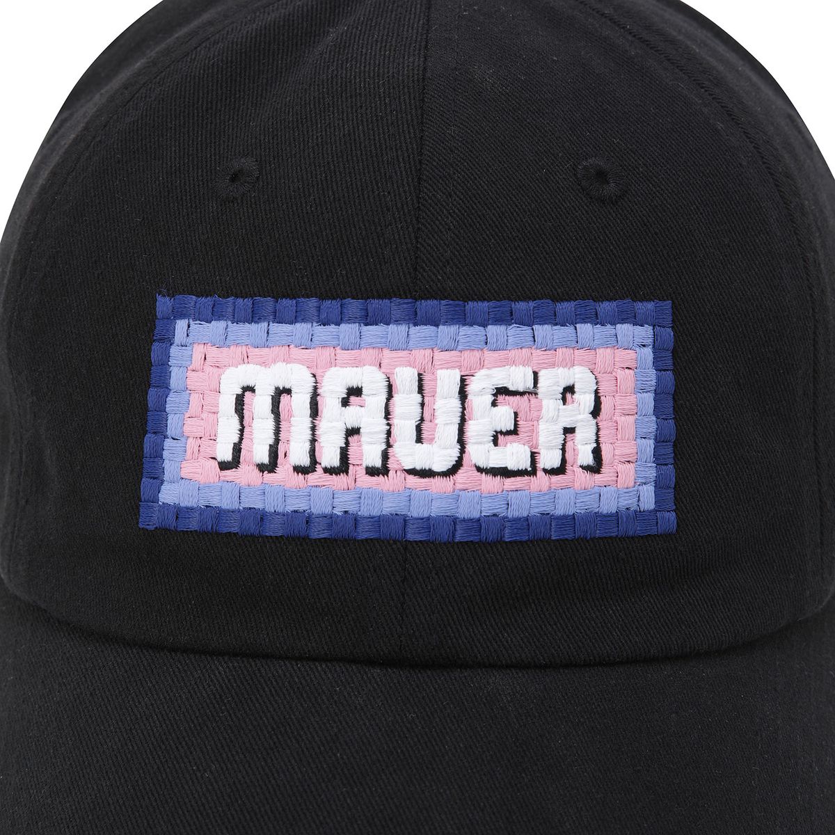 마우어(MAUER) MAUER EMBROIDED CAP 01_BK