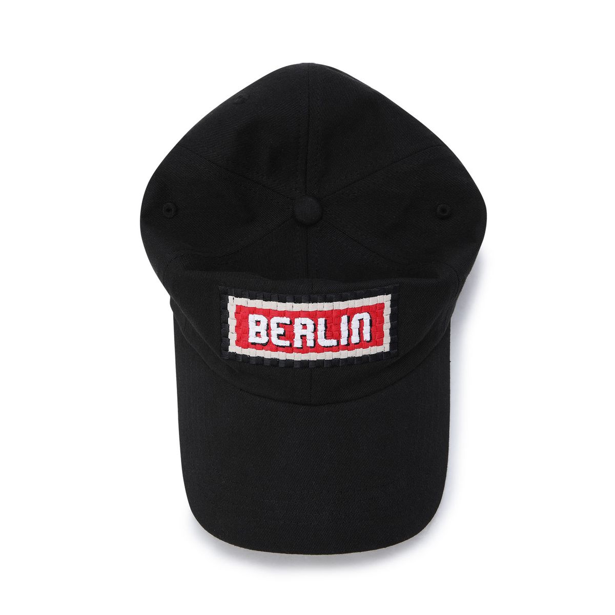 마우어(MAUER) BERLIN EMBROIDED CAP 01_BK