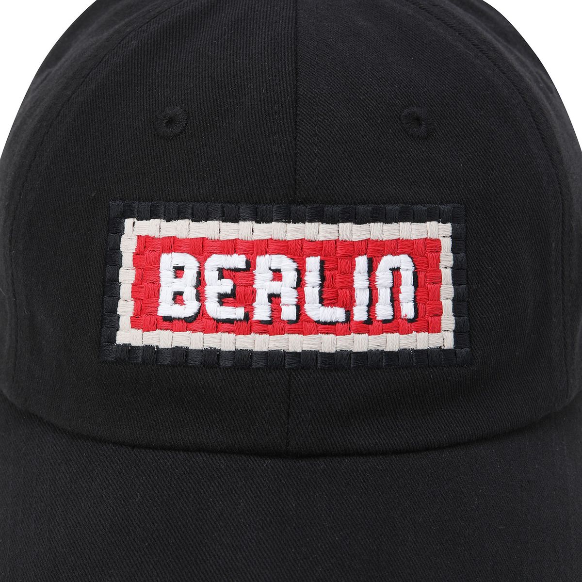 마우어(MAUER) BERLIN EMBROIDED CAP 01_BK