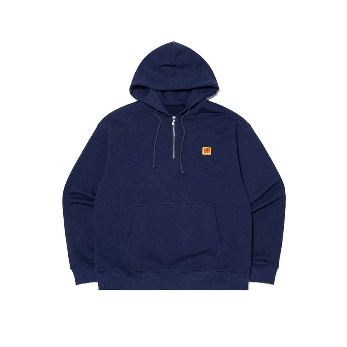 코닥(KODAK) 코다크롬 필름 그래픽 반집업 후드 NAVY