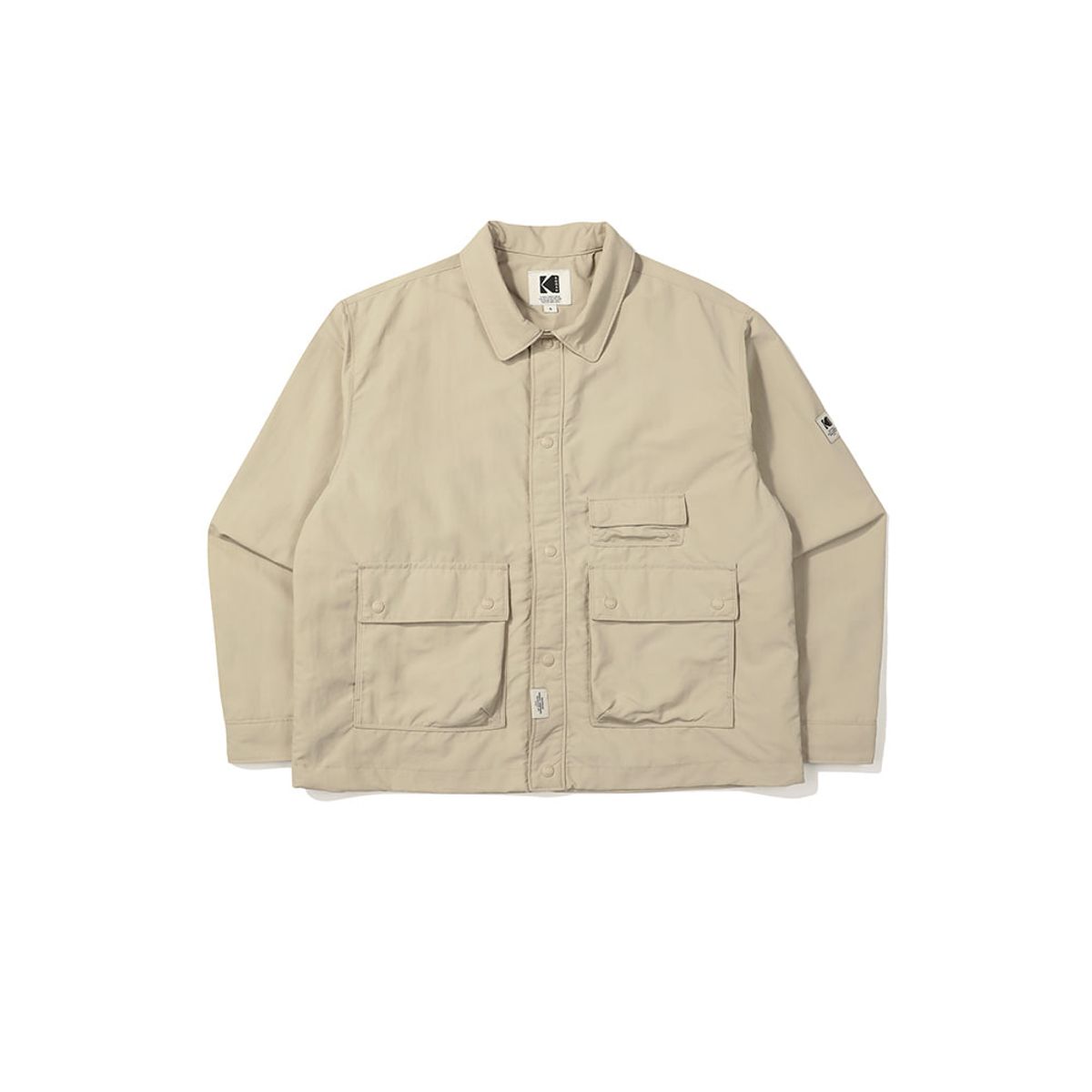 코닥(KODAK) 모노크롬 서플렉스 카라 자켓 우먼 BEIGE