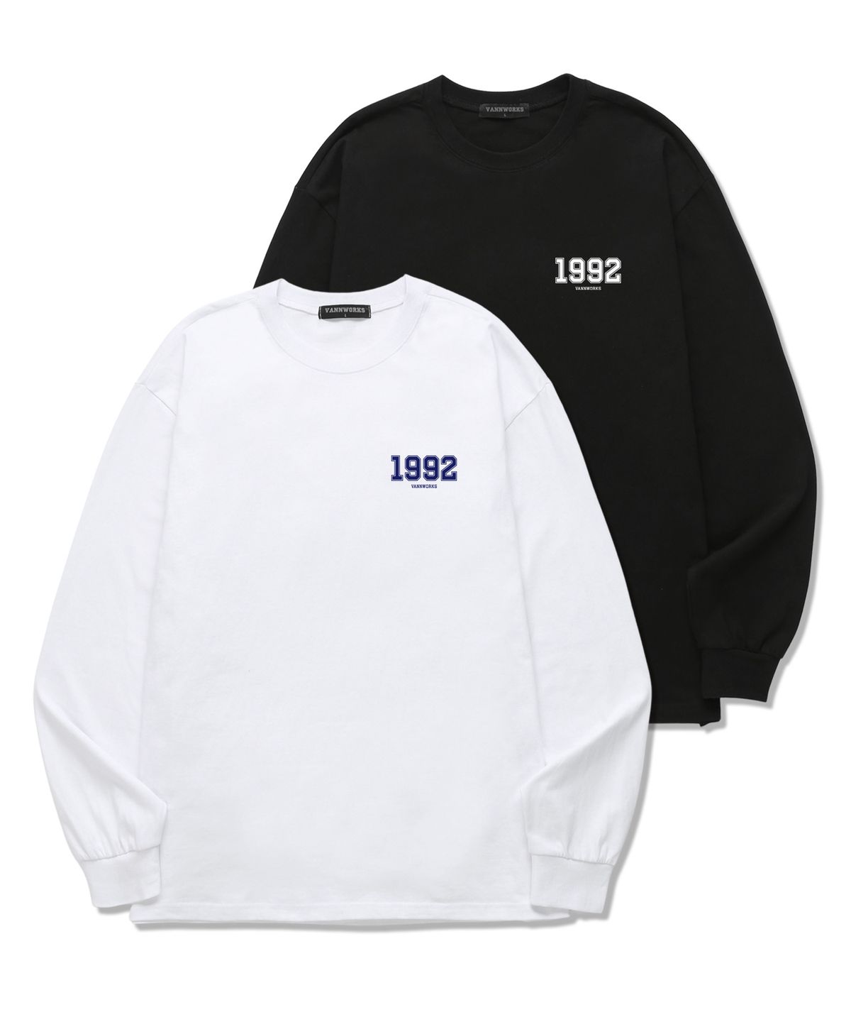 밴웍스(VANNWORKS) MINI 1992 Logo 롱슬리브 (VLS0069) 블랙