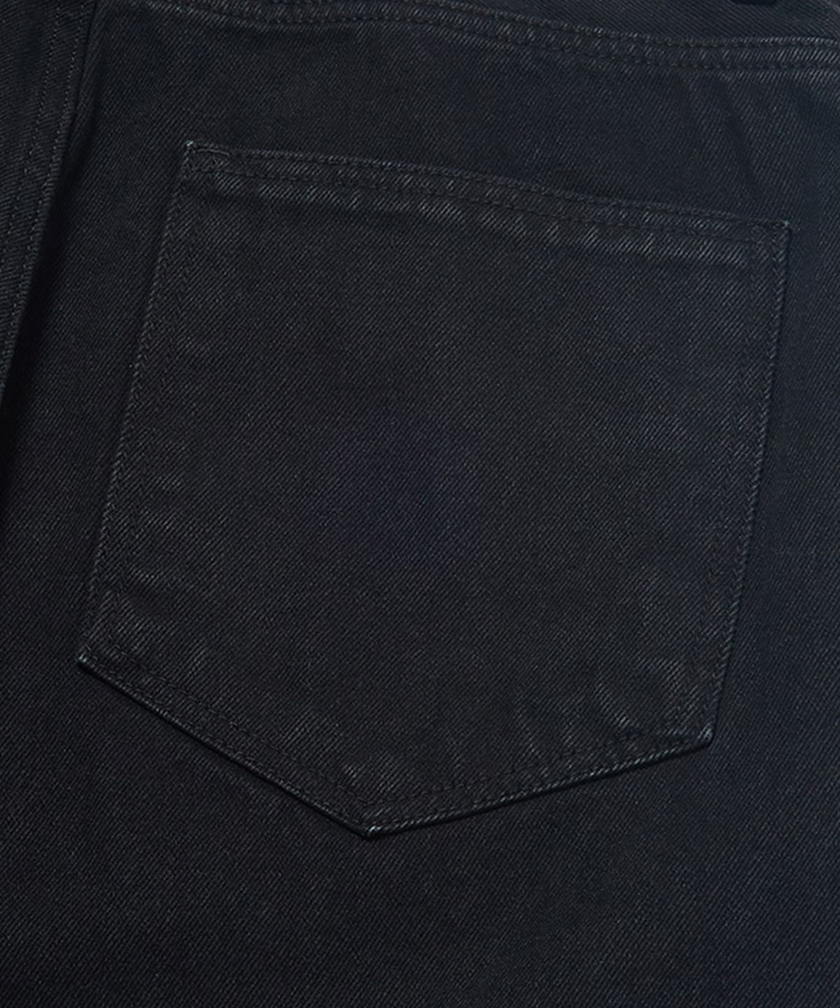 위캔더스(WKNDRS) APPLE DENIM PANTS (BLACK)