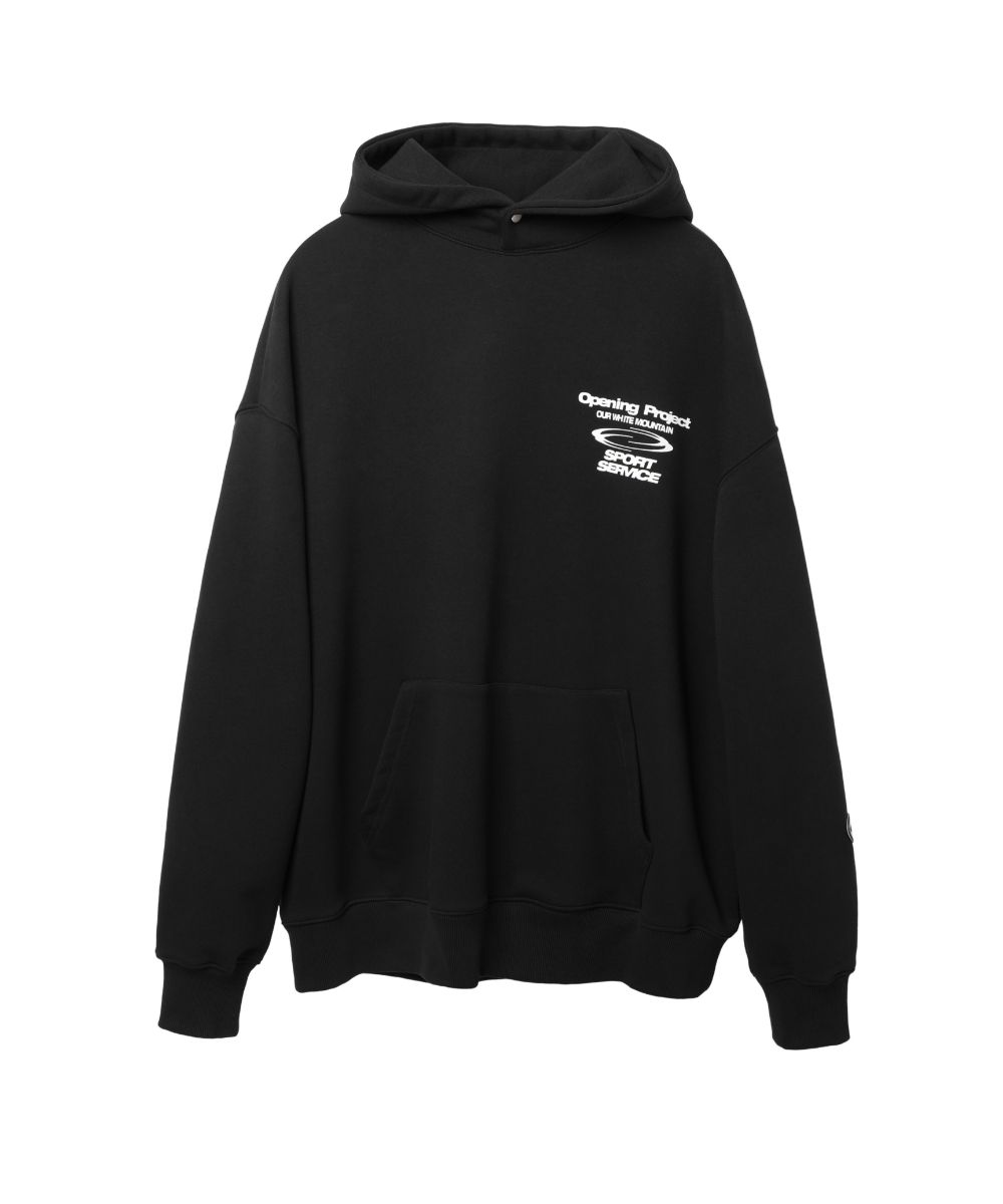 ★OPENING PROJECT★Sport Service Hoodie★送料・関税込★ MUSINSA | OPENING PROJECT Sport Service Hoodie - Black