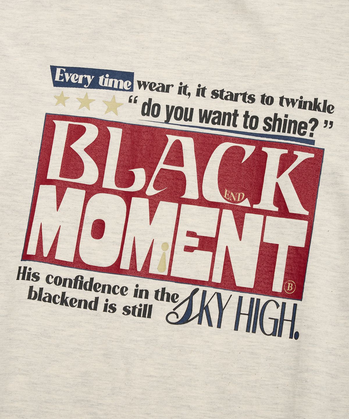 캑터스도넛마켓(CACTUSDONUTMARKET) Moment Raglan LS Tee - Oatmeal