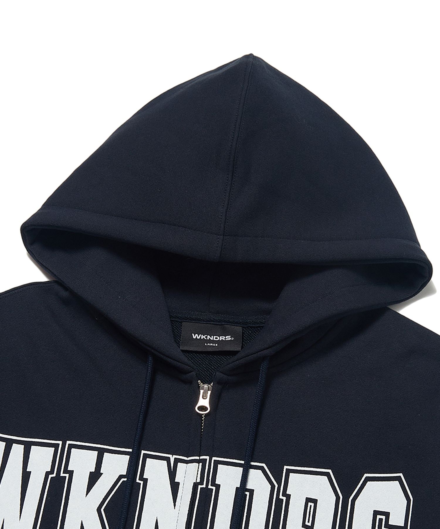 【WKNDRS】H.O.F ZIPUP HOODIE フードジップアップ ★男女共用★ WKNDRS H.O.F Zipup Hoodie - Grey | International Store