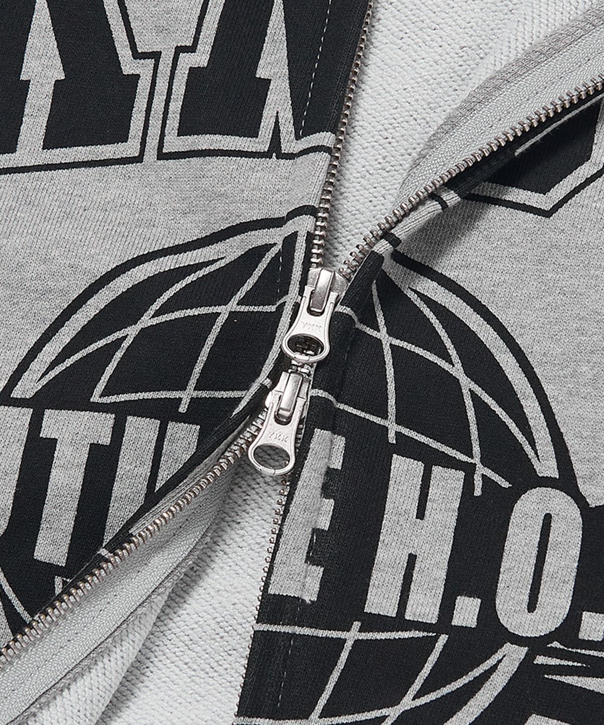 위캔더스(WKNDRS) H.O.F ZIPUP HOODIE (GREY)