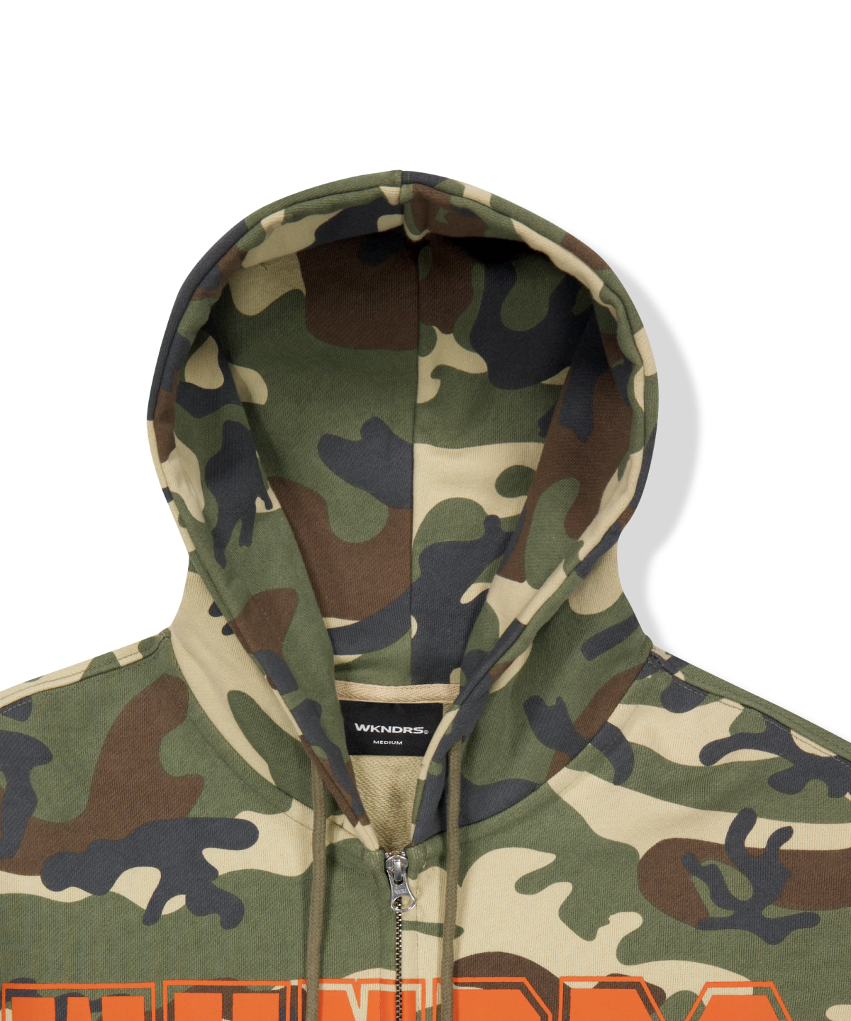 위캔더스(WKNDRS) H.O.F ZIPUP HOODIE (CAMO)