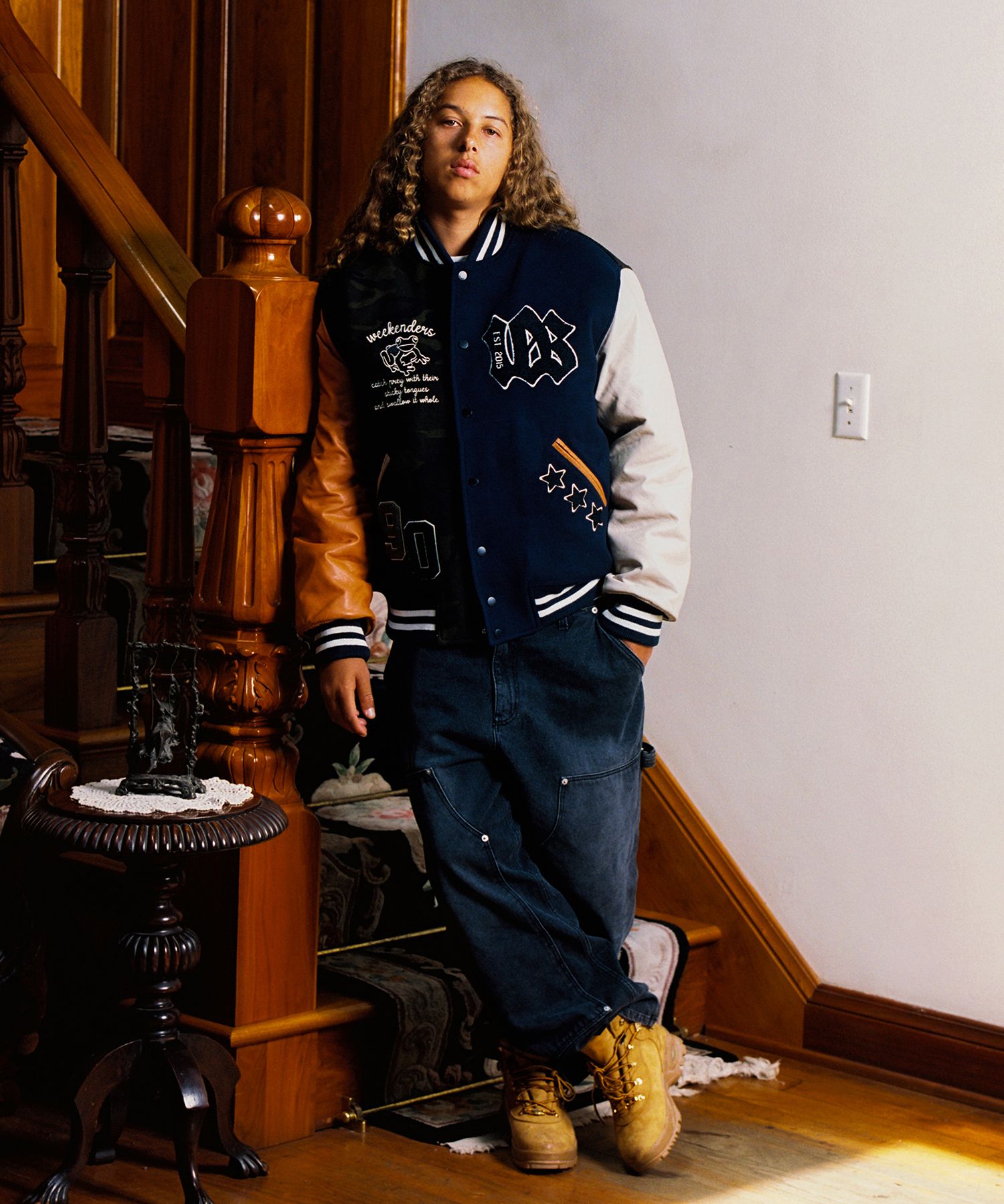 R.M GANG 高橋ラムダ Versity Jacket スタジャン F R.M GANG 高橋