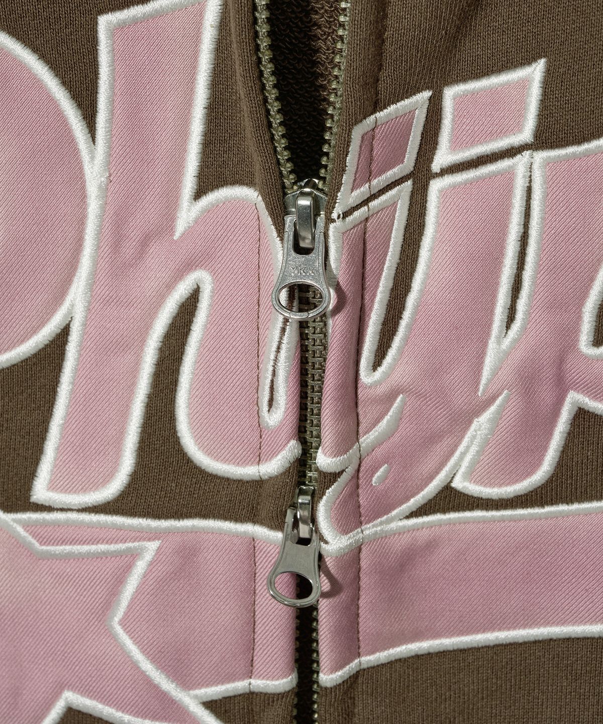 피지컬 디파트먼트(PHYSICAL DEPARTMENT) 스타테일 후드집업_다크 브라운