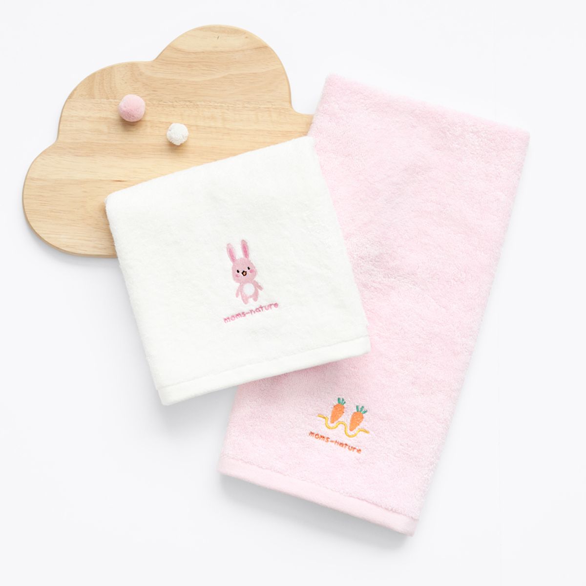 맘스네이처(MOMSNATURE) 대나무 아기목욕타올 / 40X80