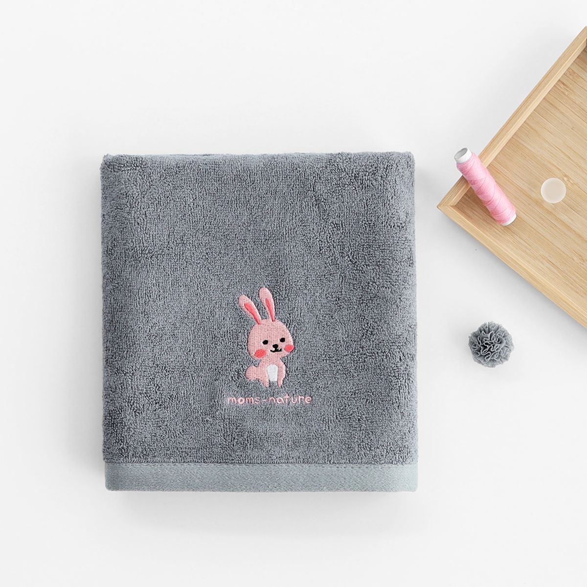 맘스네이처(MOMSNATURE) 대나무 아기목욕타올 / 40X80
