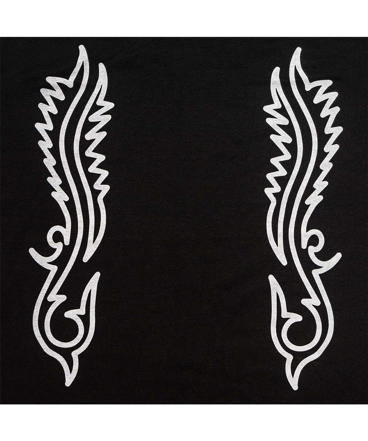 땡스메시아(THANKS MESSIA) ARCHIVE WESTERN TSHIRT-BLACK