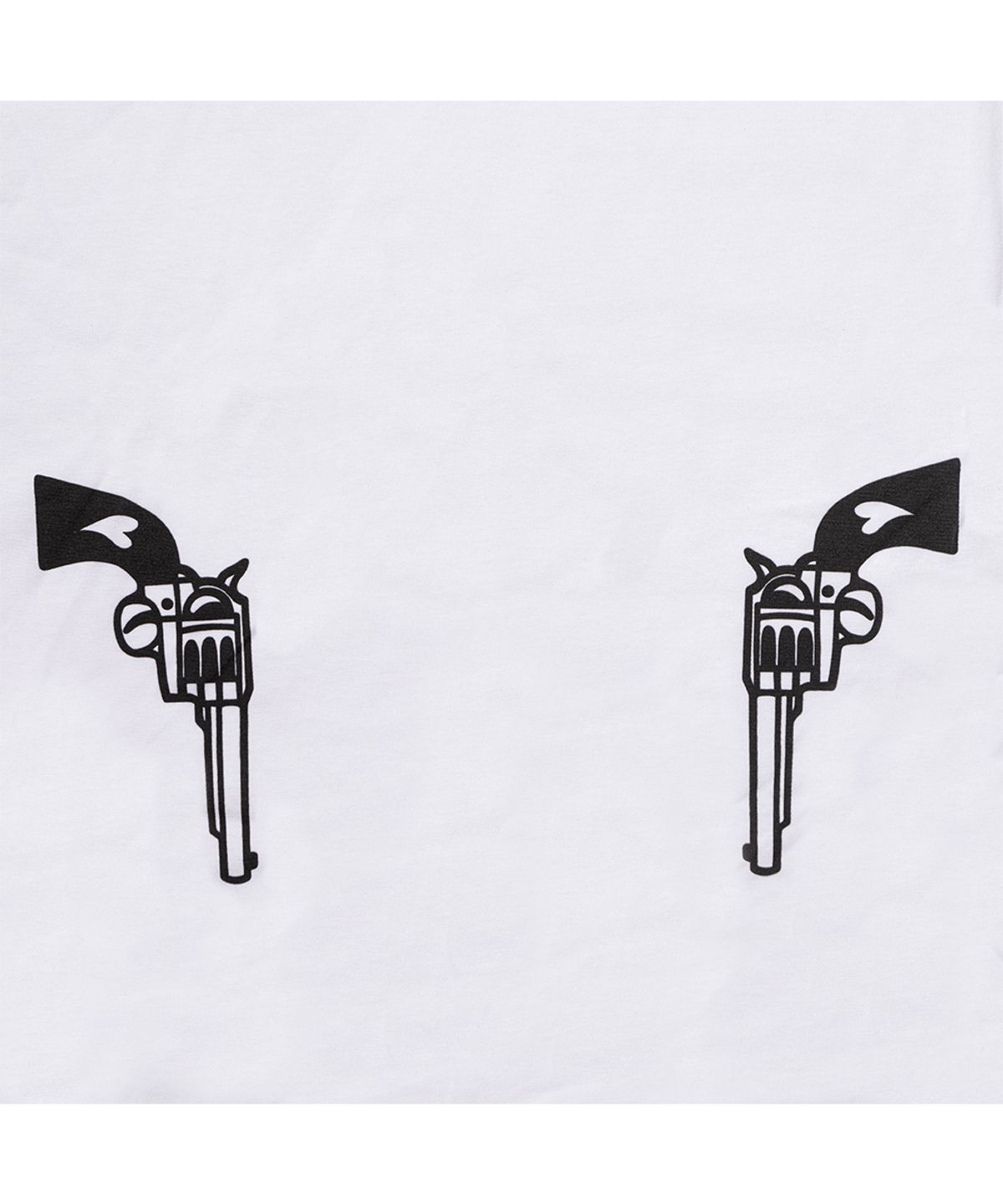 땡스메시아(THANKS MESSIA) ARCHIVE REVOLVER TSHIRT-WHITE