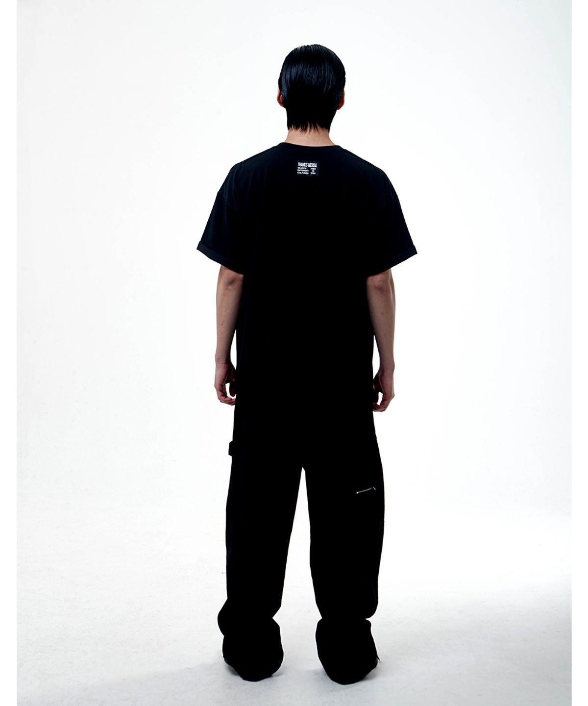 땡스메시아(THANKS MESSIA) URBAN COWBOY TSHIRT-BLACK