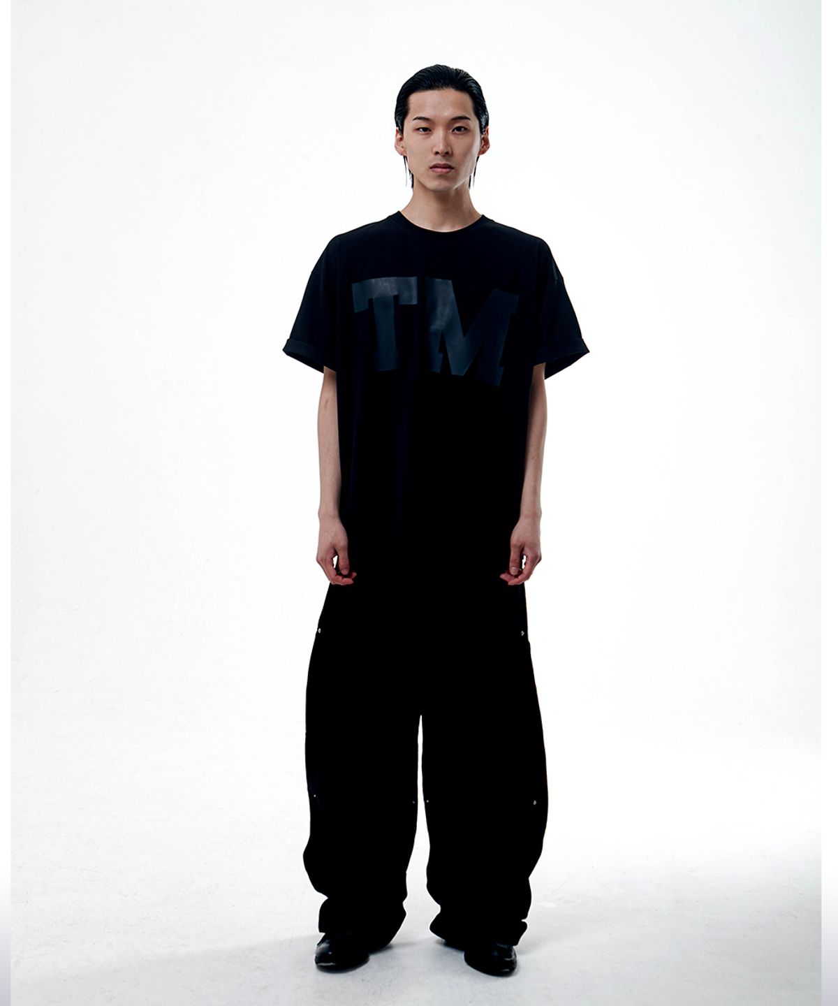 땡스메시아(THANKS MESSIA) TM FILM TSHIRT-BLACK