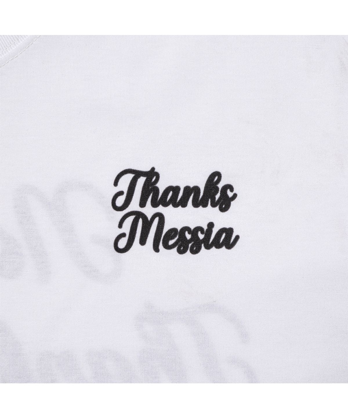 땡스메시아(THANKS MESSIA) HANDWRITTEN COWBOY TSHIRT-WHITE