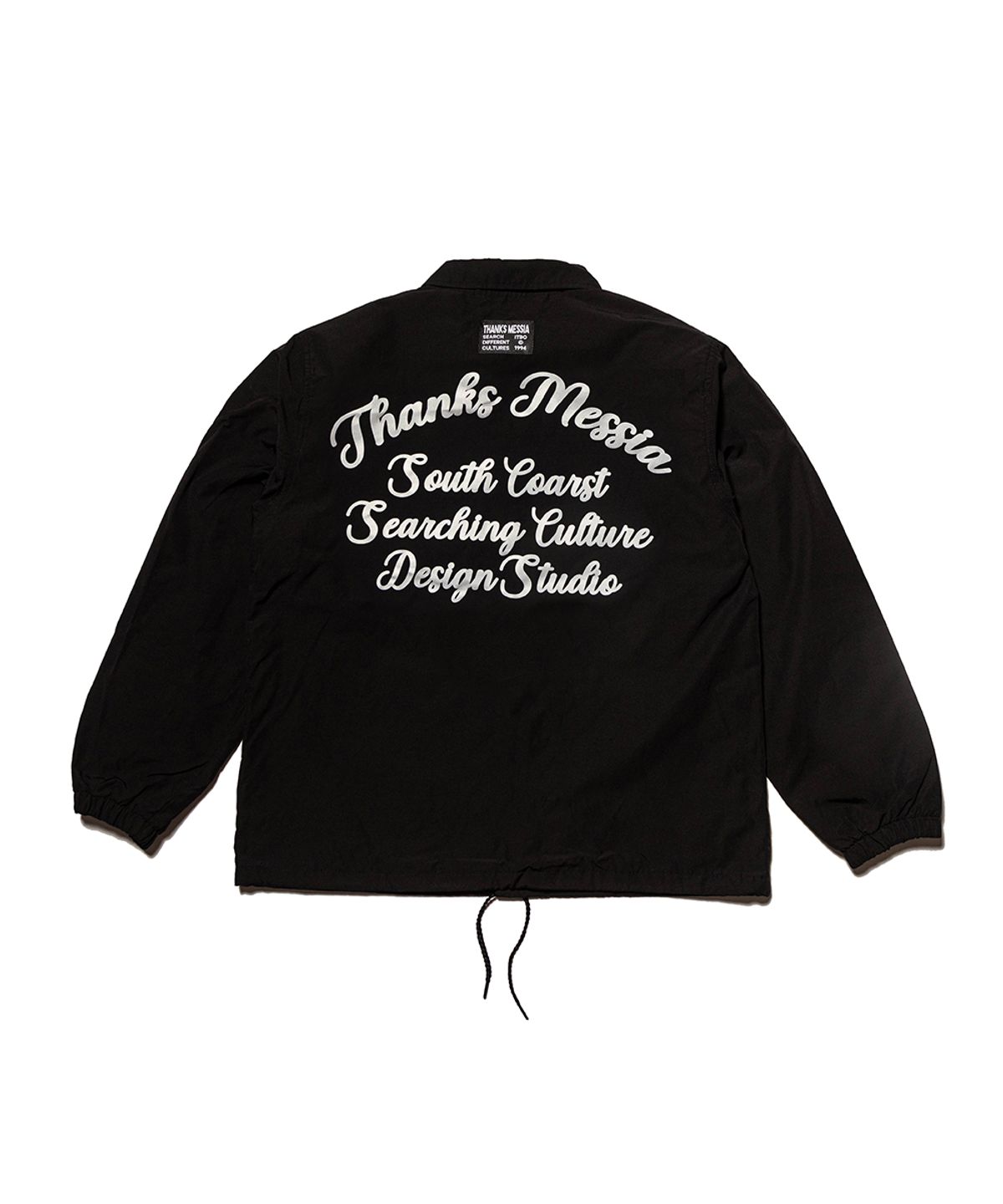 땡스메시아(THANKS MESSIA) SOUTH COAST COACH JACKET-BLACK