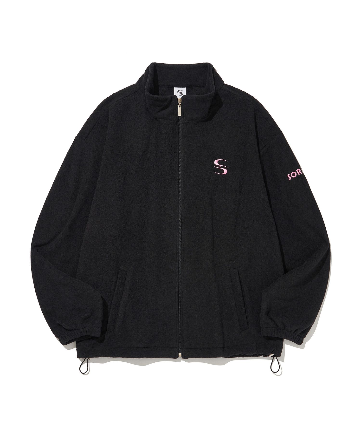 韓国発!【SORANO】Basic Logo FLEECE JACKET/男女共用 MUSINSA | SORANO SORANO Basic Logo FLEECE JACKET [2Color]