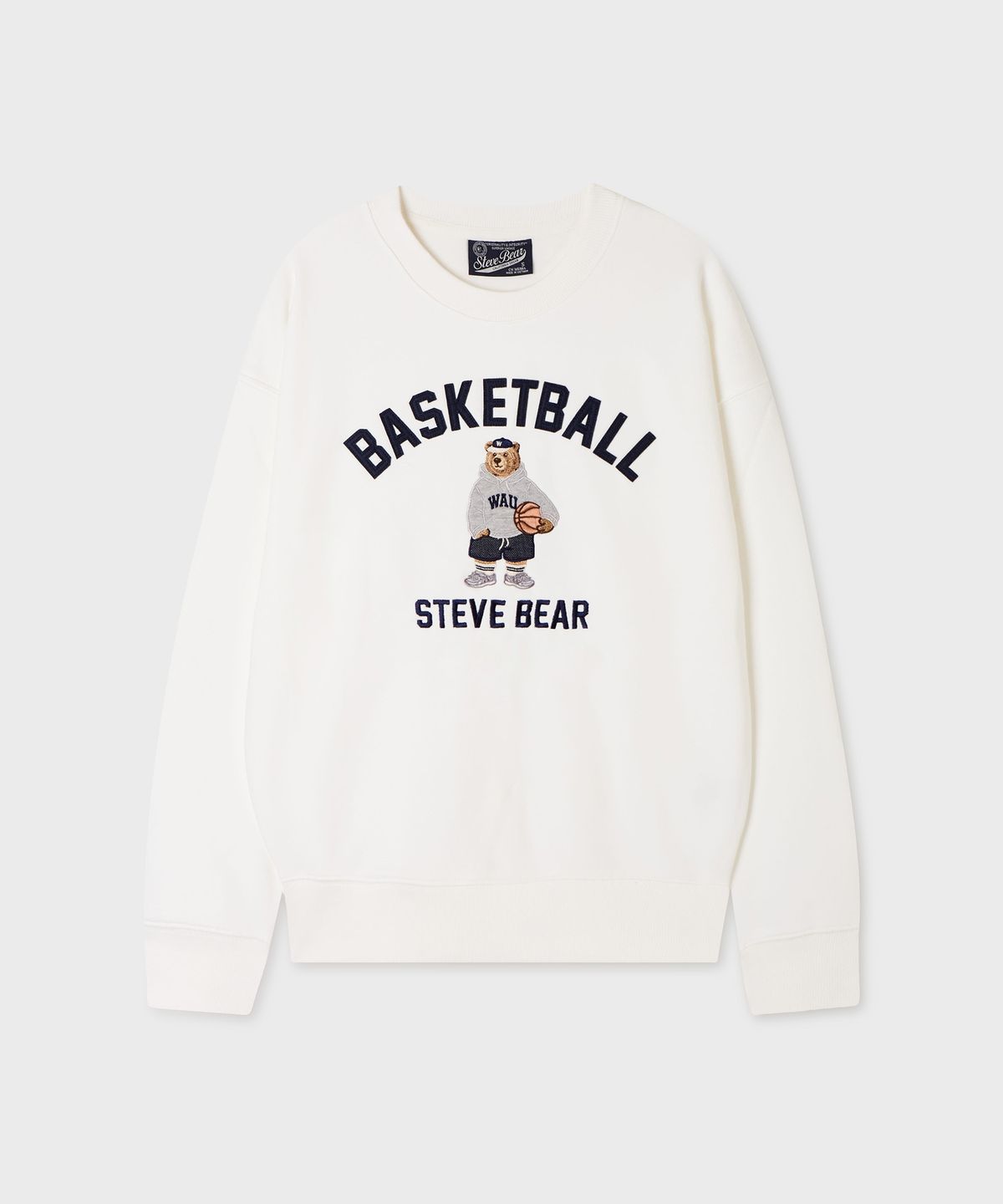 후아유(WHO.A.U) Steve Patch Sweatshirt / WHMWG4922U