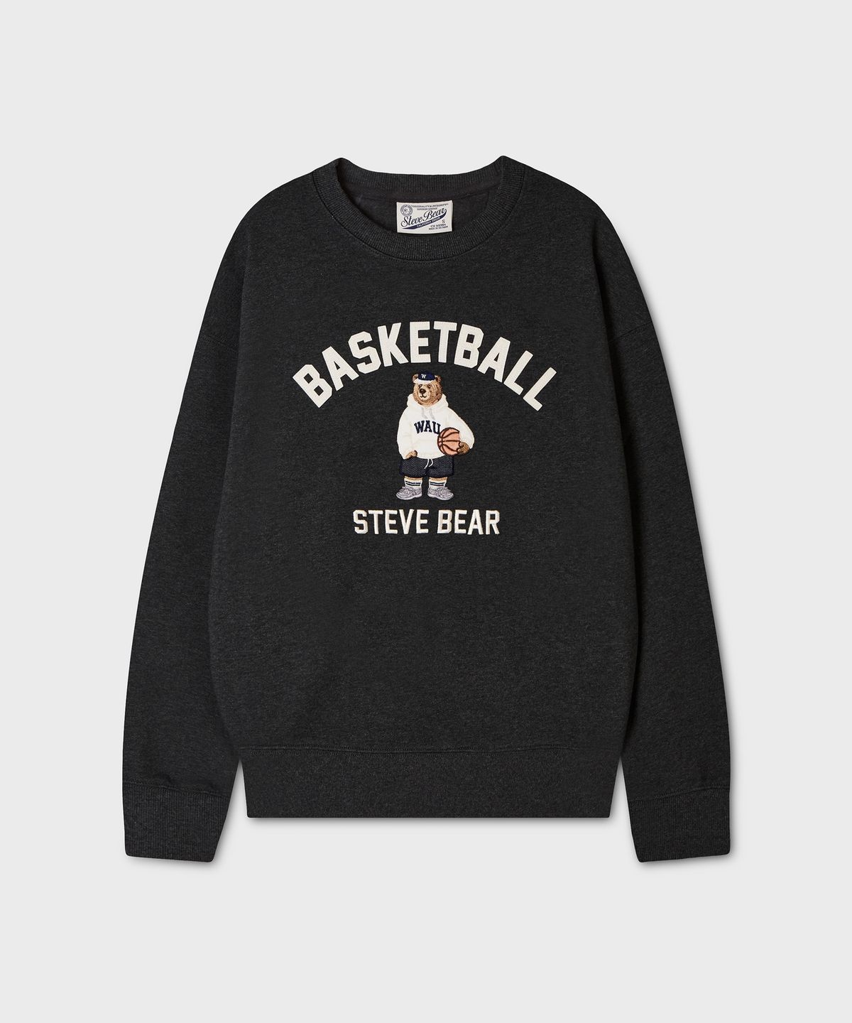 후아유(WHO.A.U) Steve Patch Sweatshirt / WHMWG4922U