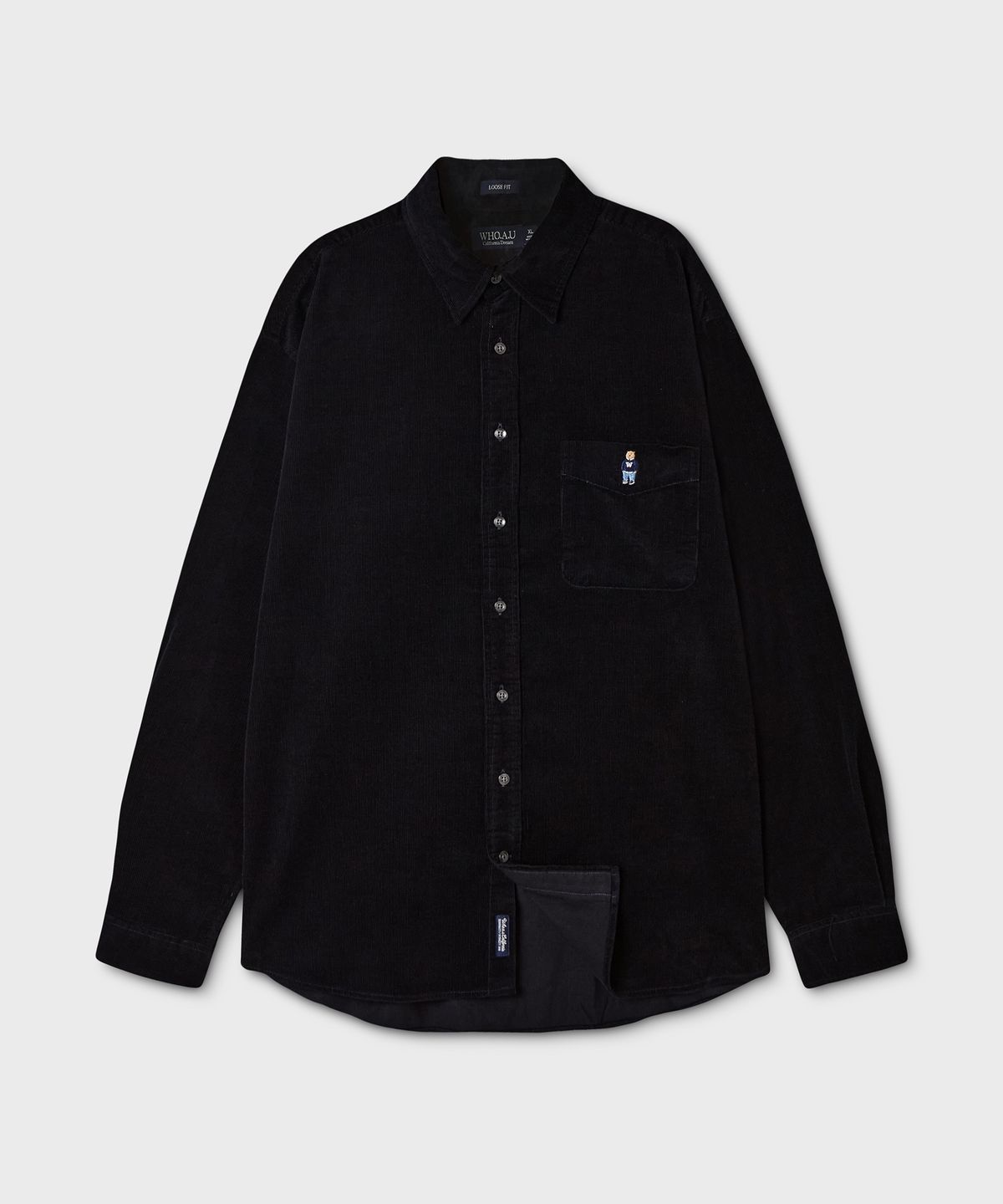 후아유(WHO.A.U) Steve Corduroy Shirts(U) / WHYAG4T41U