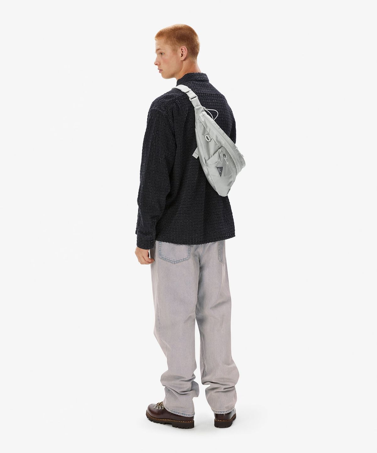 디스이즈네버댓(THISISNEVERTHAT) Washed Nylon Lumbar Pack Cream
