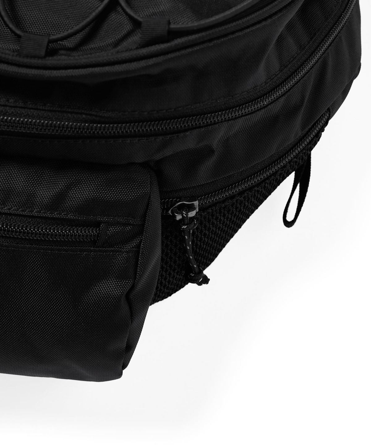 디스이즈네버댓(THISISNEVERTHAT) Washed Nylon Lumbar Pack Black