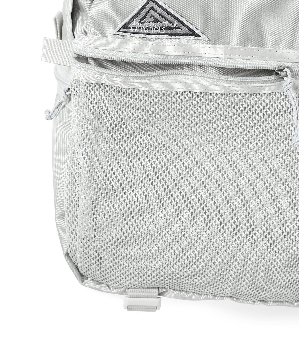디스이즈네버댓(THISISNEVERTHAT) Washed Nylon Daypack Cream