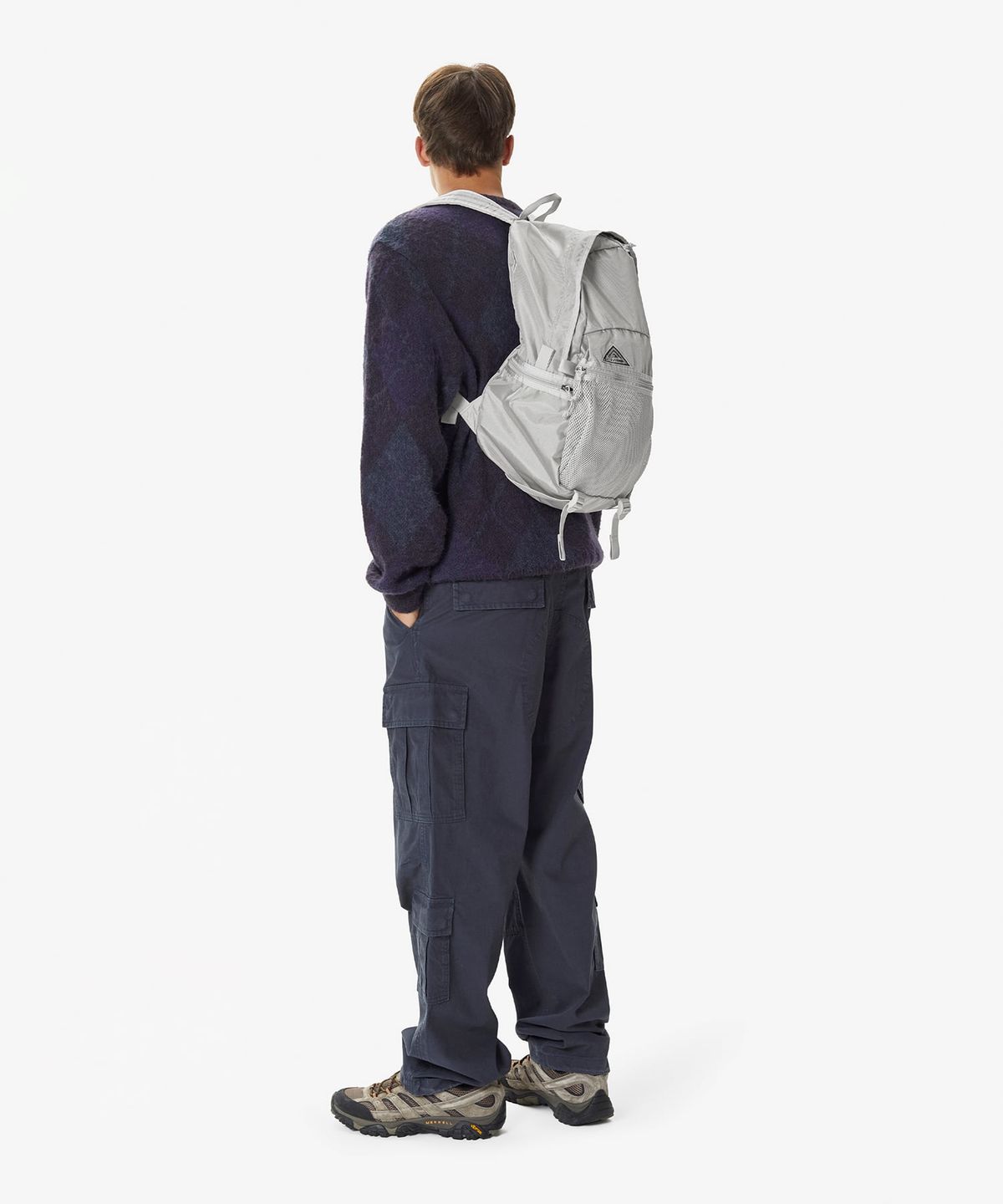 디스이즈네버댓(THISISNEVERTHAT) Washed Nylon Daypack Cream
