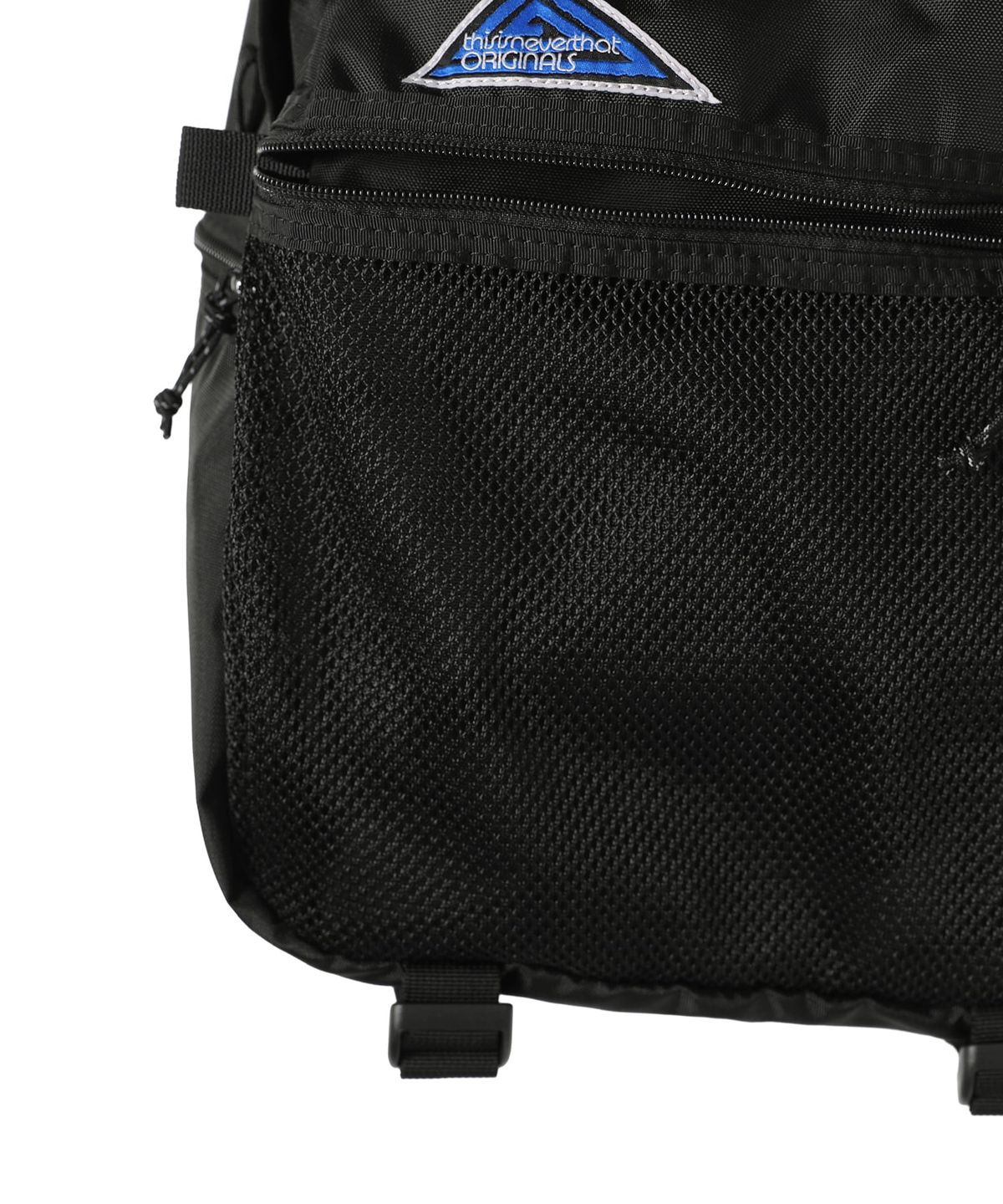 디스이즈네버댓(THISISNEVERTHAT) Washed Nylon Daypack Black