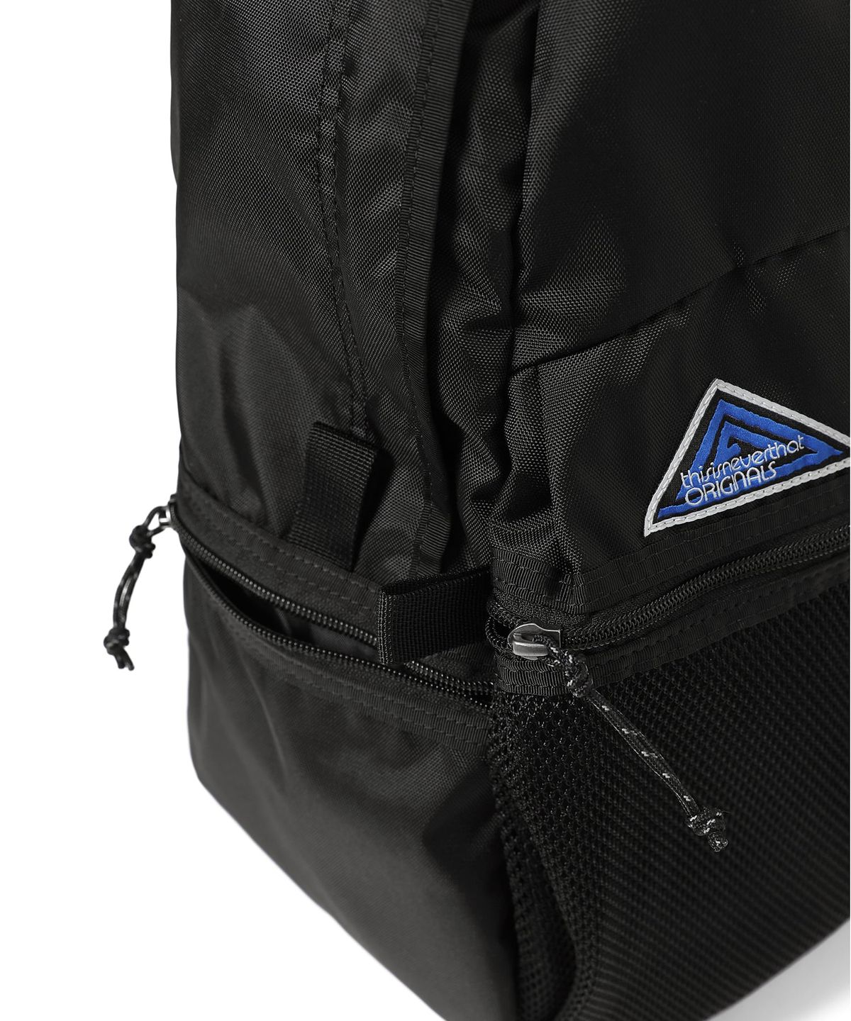 디스이즈네버댓(THISISNEVERTHAT) Washed Nylon Daypack Black