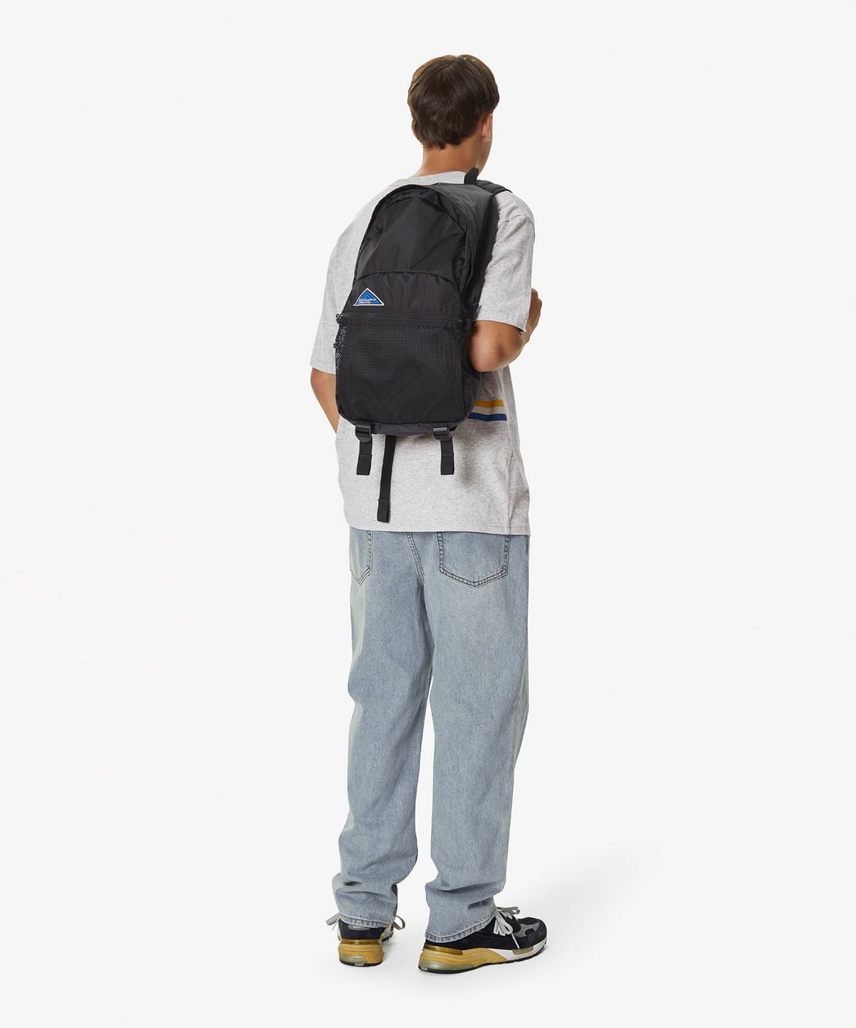 디스이즈네버댓(THISISNEVERTHAT) Washed Nylon Daypack Black