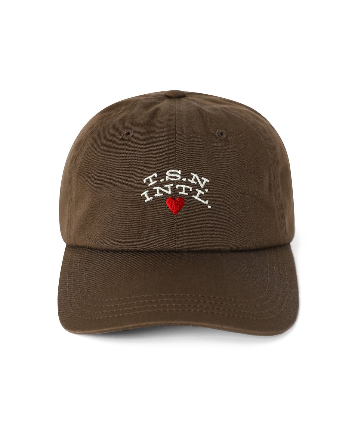 디스이즈네버댓(THISISNEVERTHAT) TSN Heart Cap Brown