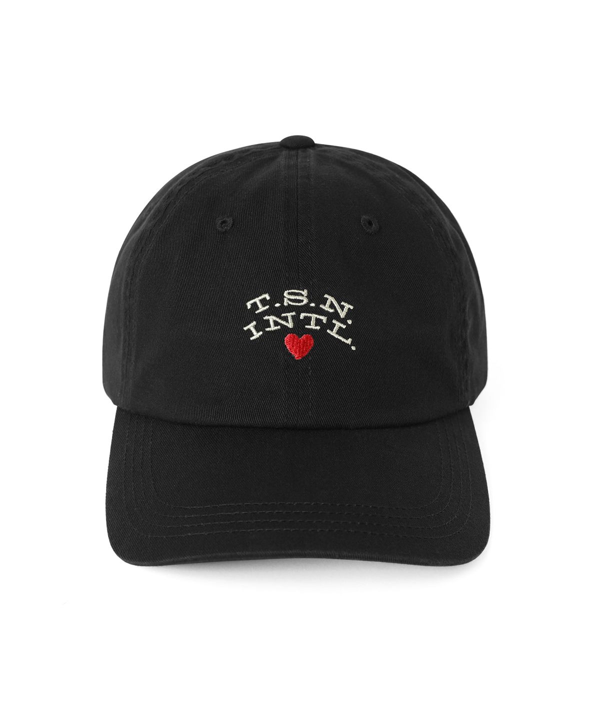 디스이즈네버댓(THISISNEVERTHAT) TSN Heart Cap Black