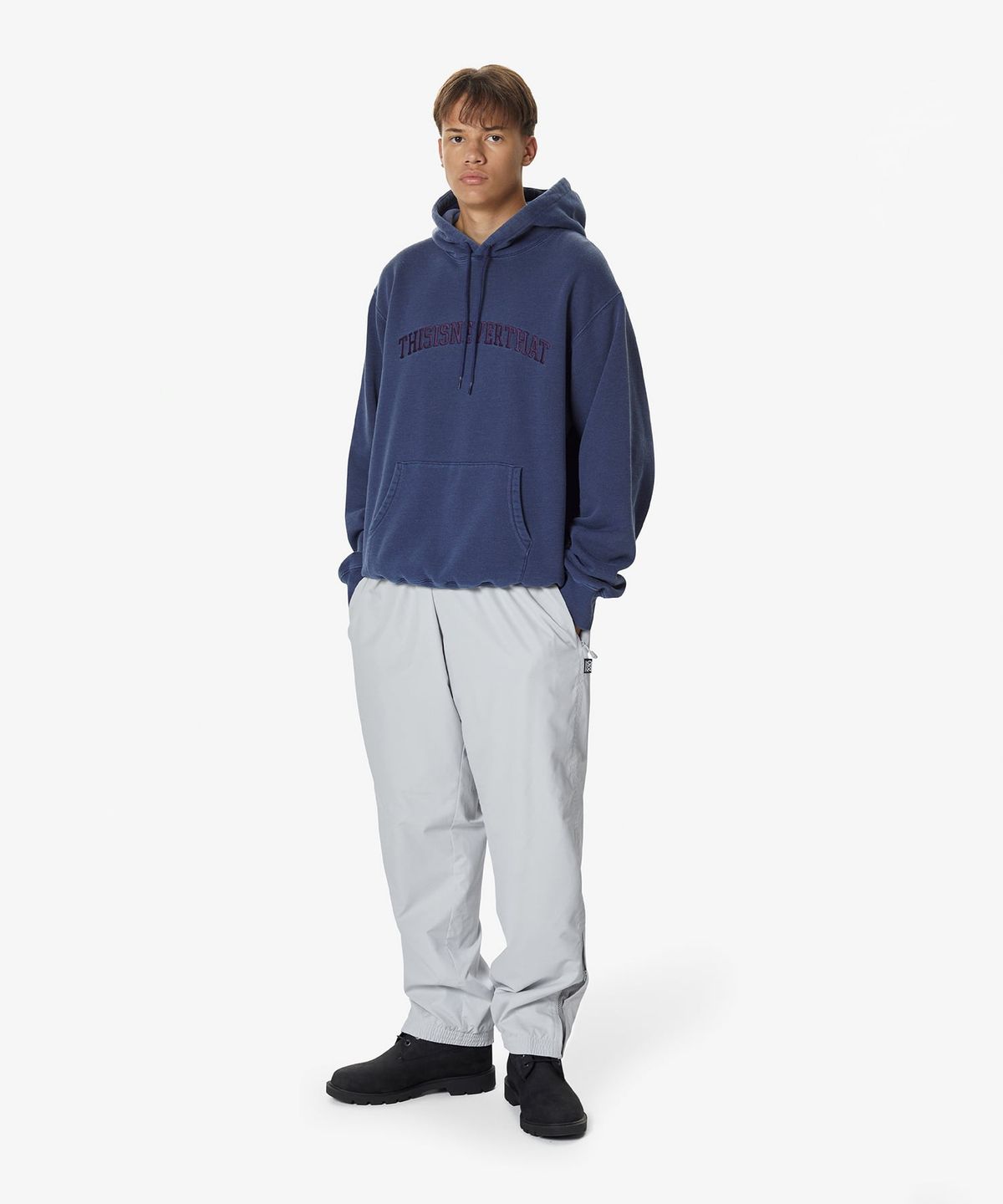 디스이즈네버댓(THISISNEVERTHAT) Warm Up Pant Light Grey