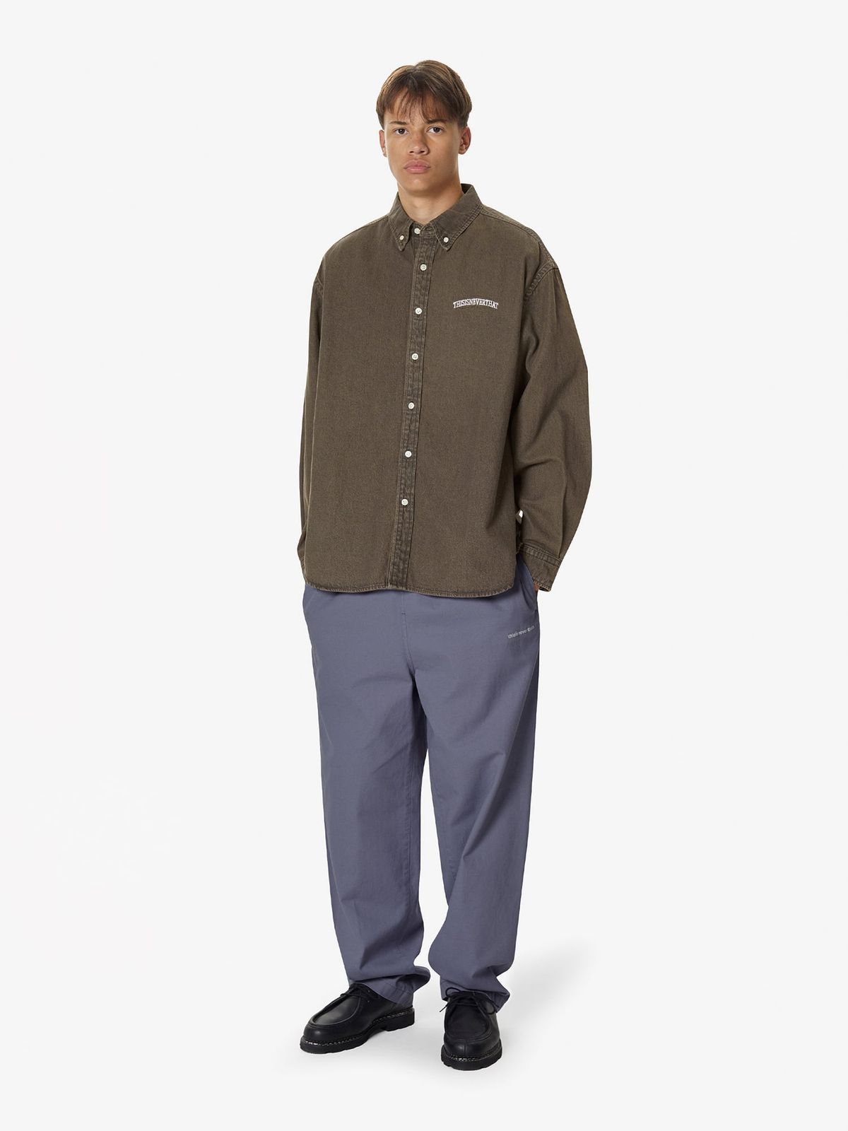 디스이즈네버댓(THISISNEVERTHAT) Easy Pant Violet
