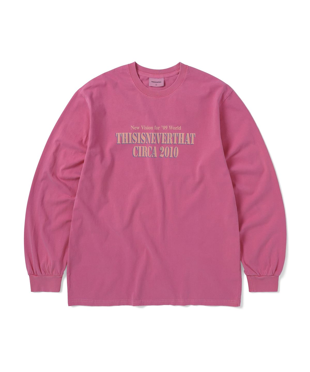 디스이즈네버댓(THISISNEVERTHAT) Basketball Hoop L/S Tee Taffy