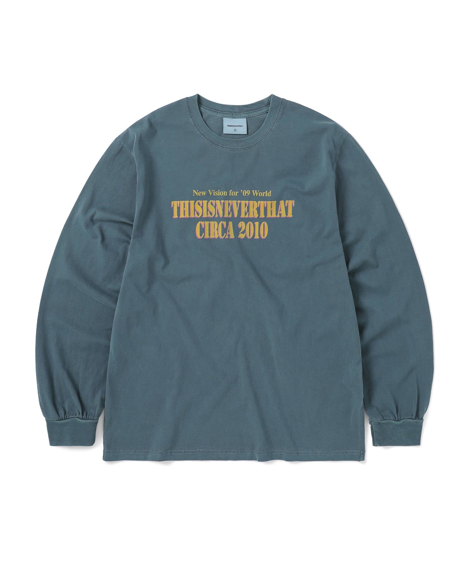 【THISISNEVERTHAT】バスケットボールフープ L/S Tシャツ ネイ MUSINSA公式 | thisisneverthat® Basketball Hoop L/S Tee Navy