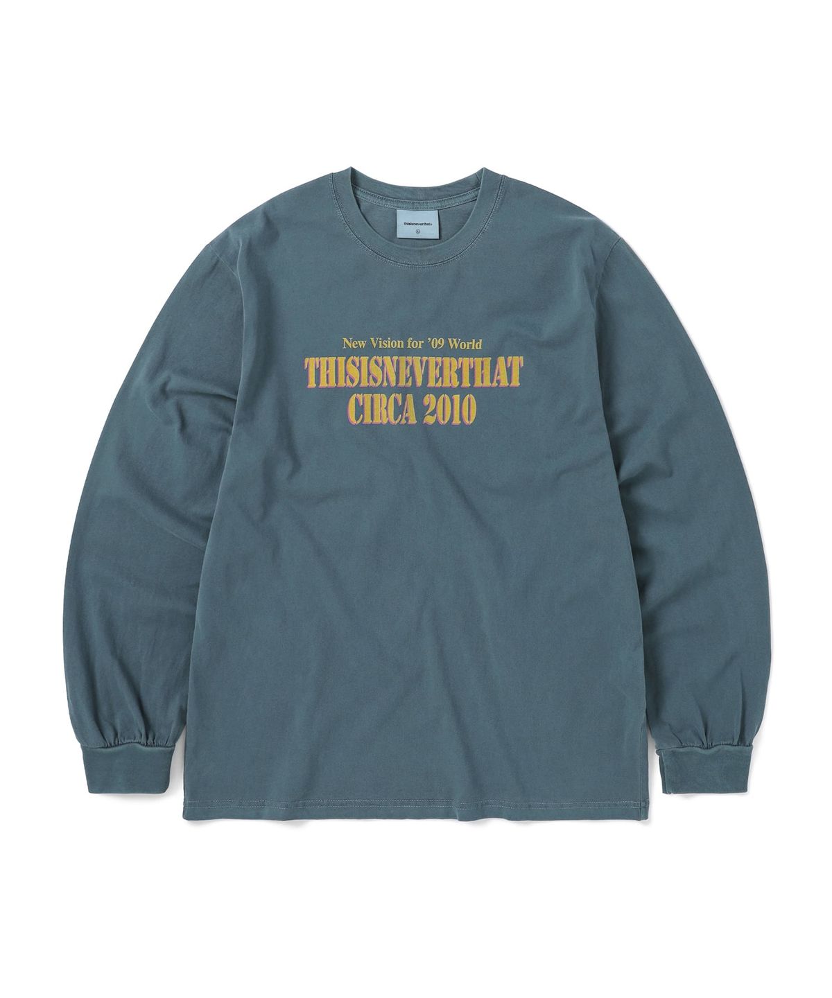디스이즈네버댓(THISISNEVERTHAT) Basketball Hoop L/S Tee Navy