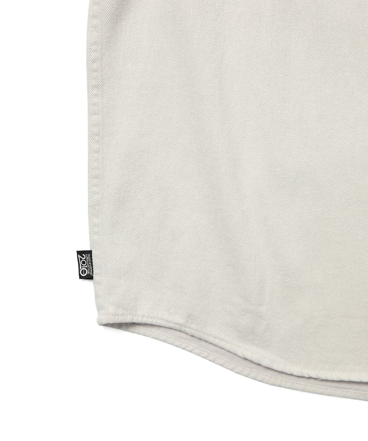 디스이즈네버댓(THISISNEVERTHAT) Half Zip Shirt Ivory