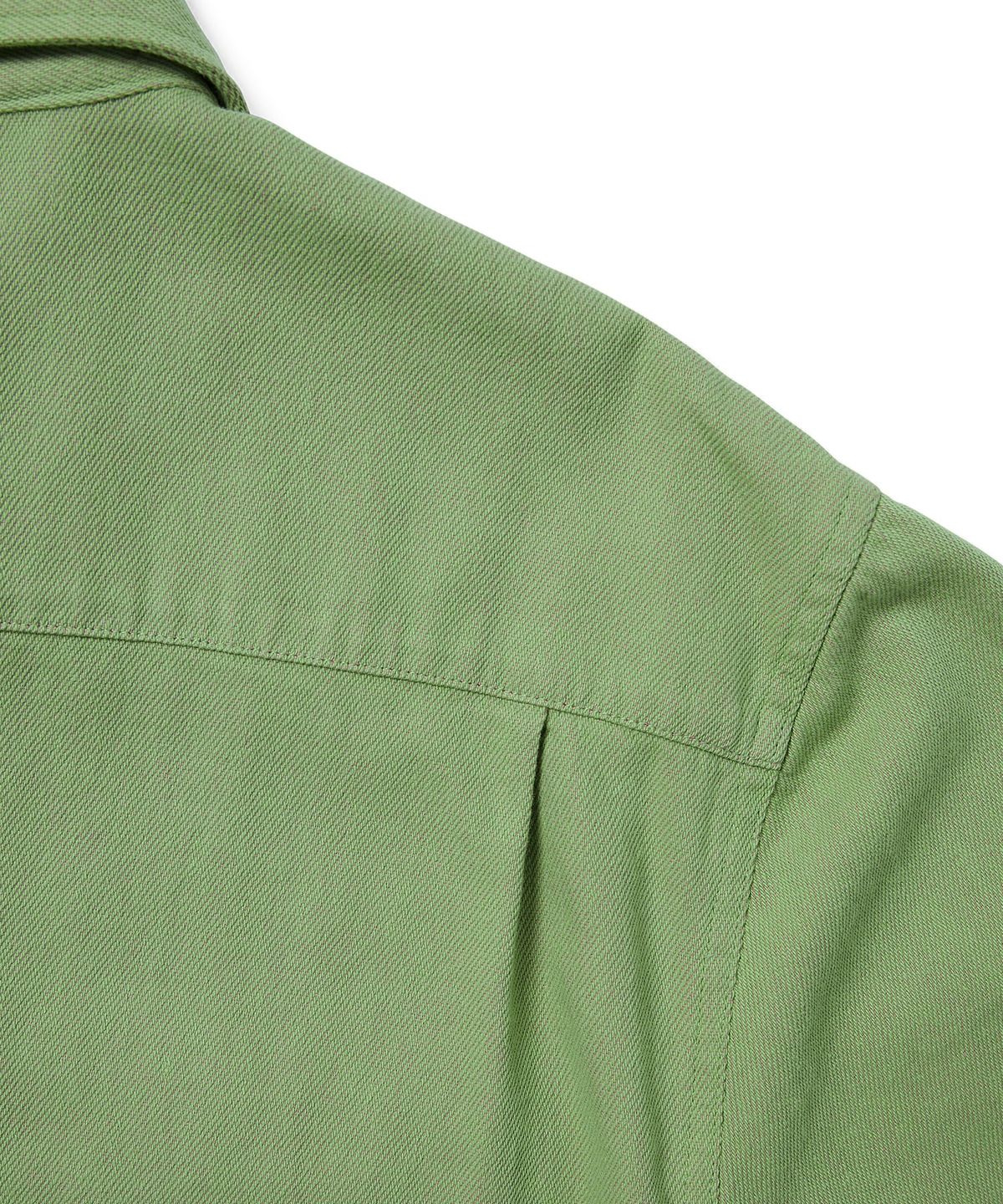 디스이즈네버댓(THISISNEVERTHAT) Half Zip Shirt Green