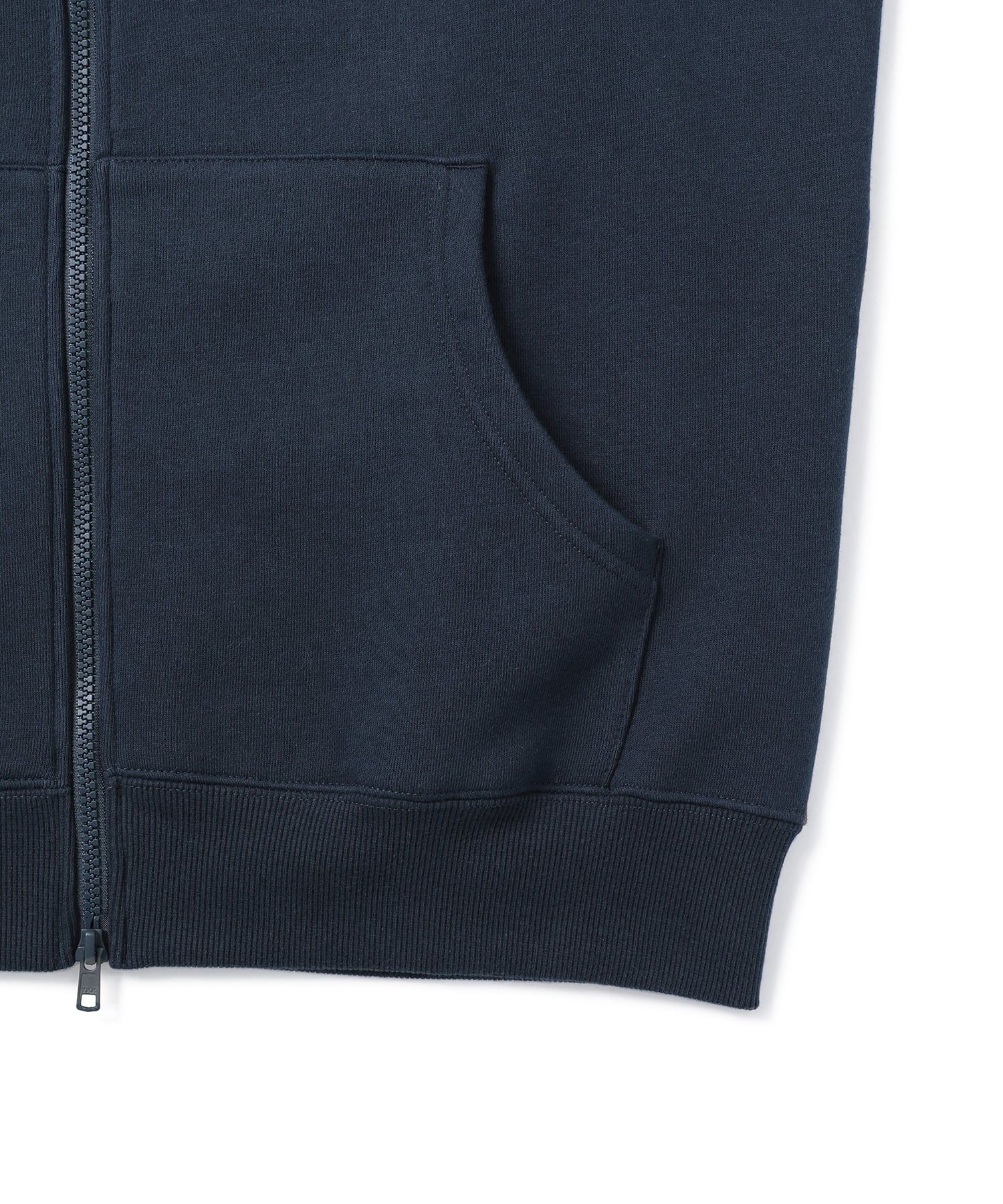 MUSINSA | thisisneverthat® DSN-Logo Zip Up Hoodie Navy