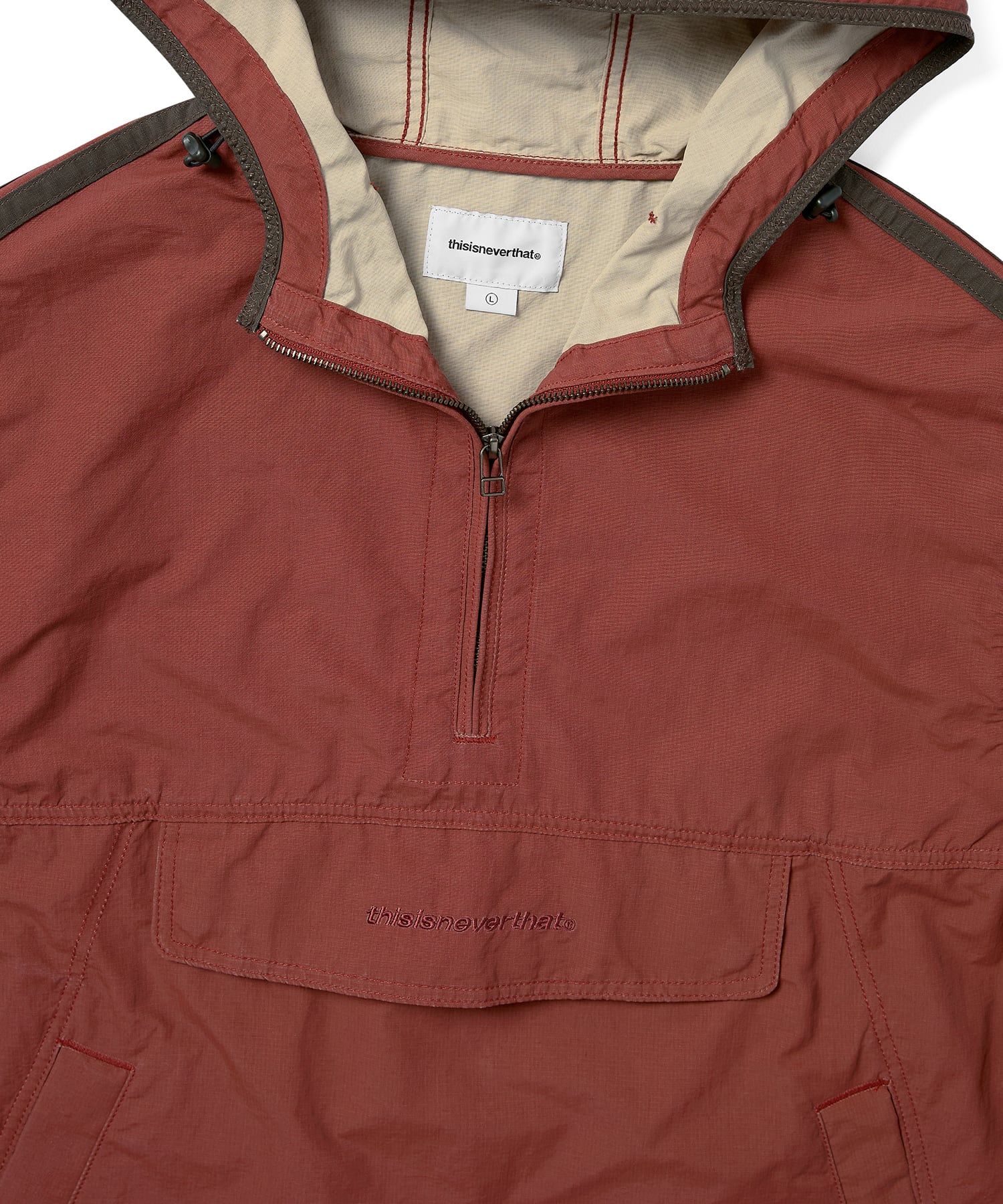 MUSINSA公式 | thisisneverthat Anorak Jacket Red