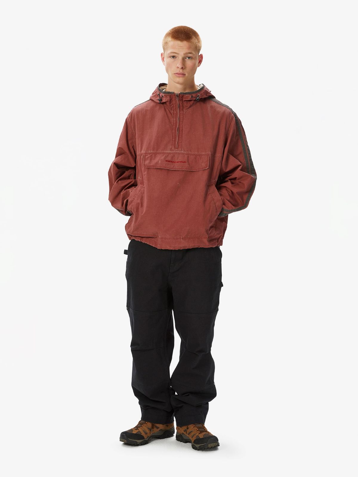 디스이즈네버댓(THISISNEVERTHAT) Anorak Jacket Red