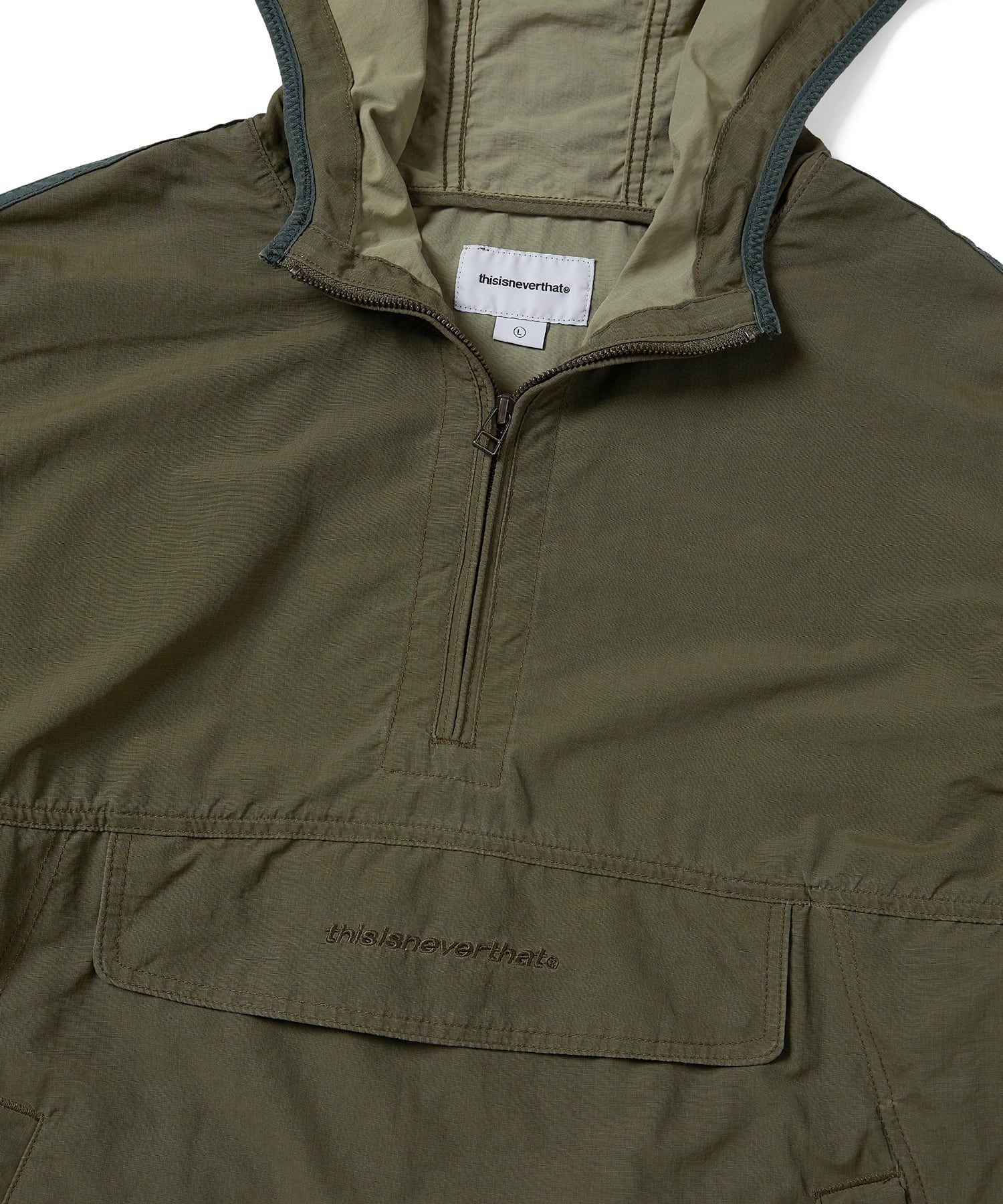 J thisisneverthat　Anorak Jacket Olive Hatchet Outdoor Supply Co. - thisisneverthat | Anorak Jacket