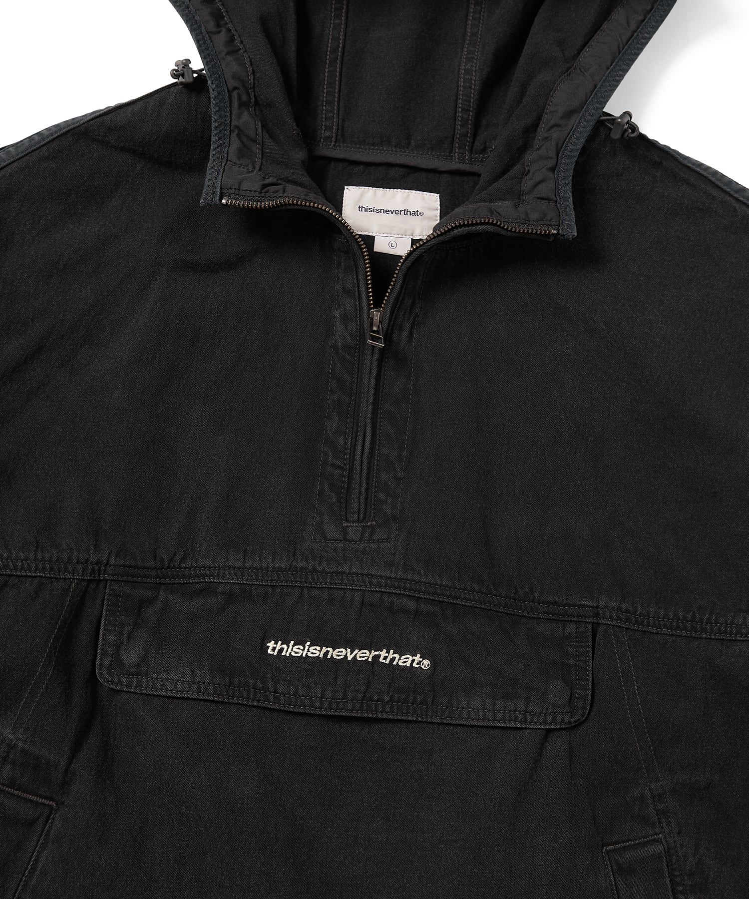 MUSINSA公式 | thisisneverthat (FW24) Anorak Jacket Black